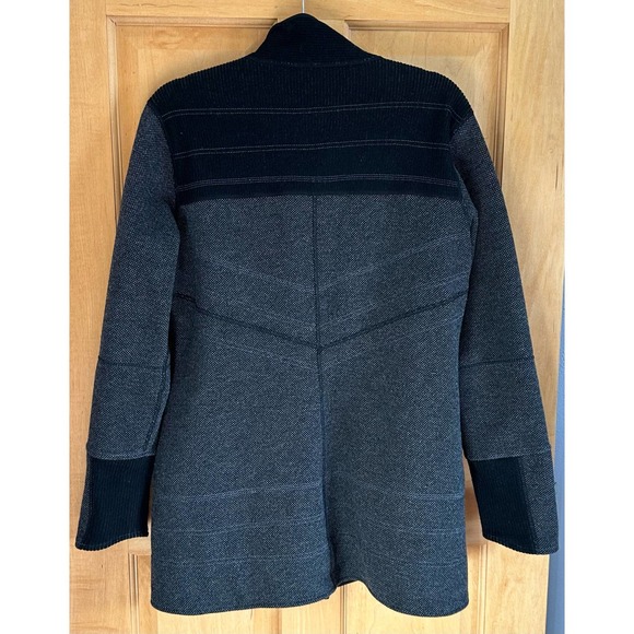 EUC, Title Nine Women’s Sz M Long Sleeve Zip Up Tweed Coat - Picture 8 of 16